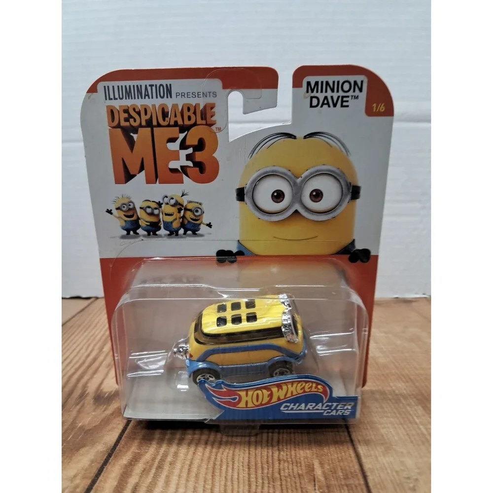 Hot Wheels Character Cars - Despicable ME 3 - Minion Dave